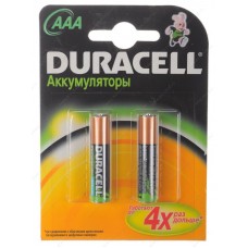 Батарейки Duracell NiMH 1000mAh BL2 AAA Батарейки Duracell NiMH 1000mAh BL2 AAA