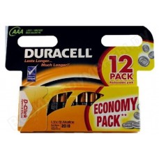 Батарейки Duracell MN2400 BASIC BL12 AAA Батарейки Duracell MN2400 BASIC BL12 AAA
