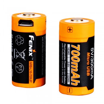 Аккумулятор Fenix 16340 ARB-L16 700UP (700mAh)