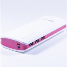 Портативный аккумулятор iSky X6 13000mAh White / Pink Портативный аккумулятор iSky X6 13000mAh White / Pink