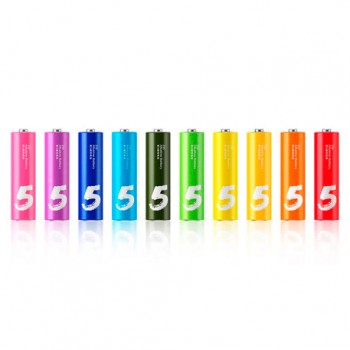 Батарейки Xiaomi Rainbow 5 AA Batteries (NQD4000RT)