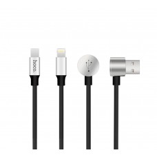 Кабель Hoco U18 USB Lighting-MicroUSB