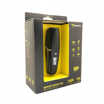 Фонарь велосипедный передний Moon Meteor Vortex Pro 1300 (2022)