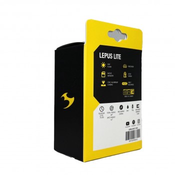 Фонарь велосипедный передний Moon Lepus Mini 400 (2025)