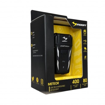 Фонарь велосипедный передний Moon Meteor 400 (2021) Type-B