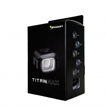 Фонарь велосипедный передний Moon Titan Max 1700 Люмен