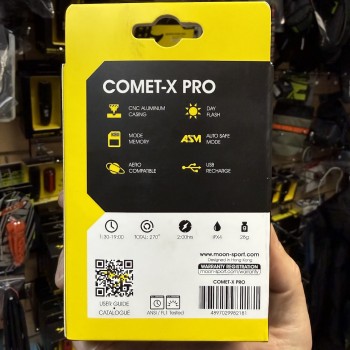 Фонарь велосипедный задний Moon Comet-X Pro 80 Люмен