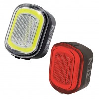 Комплект велосипедных фонарей Moon Orion-W 100 Люмен и Orion USB-C 50 Люмен