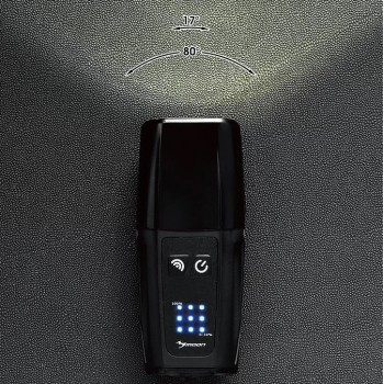 Фонарь велосипедный передний Moon Meteor Storm Dual 1300 люмен