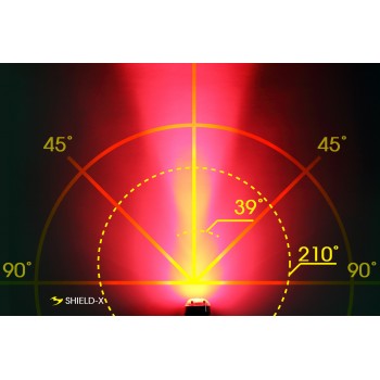Фонарь велосипедный задний Moon Shield-X Auto