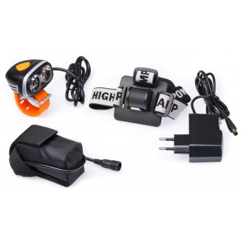 Велофара UltraFire Cree XM-L T6 (PRO-H808)