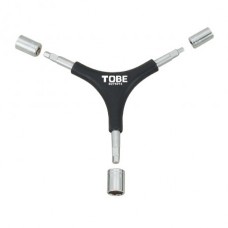Ключ Tobe Y-образный шестигранники 4 / 5 / 6 мм и накидные 8 / 10 / 12 мм (B276015)