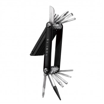 Набор шестигранников с функцией ремонта бескамерных шин и трубок Topeak Tubi 18 Mini Tool (TUB-18)
