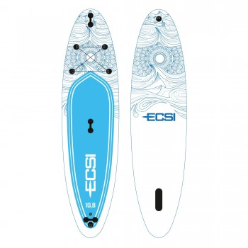 Доска надувная ECSI SUP Master Calm Tattoo (10'8X34''X6'')