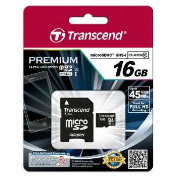 Карта памяти Transcend microSDHC UHS-I