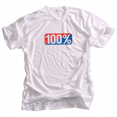 Футболка 100% Vintage Tee Shirt White