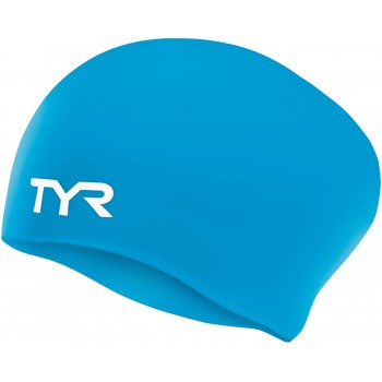 Шапочка плавательная TYR Long Hair Wrinkle-Free Silicone Cap (LCSL)