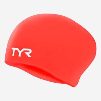 Шапочка плавательная TYR Long Hair Wrinkle-Free Silicone Cap (LCSL)