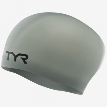 Шапочка плавательная TYR Long Hair Wrinkle-Free Silicone Cap (LCSL)