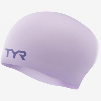 Шапочка плавательная TYR Long Hair Wrinkle-Free Silicone Cap (LCSL)