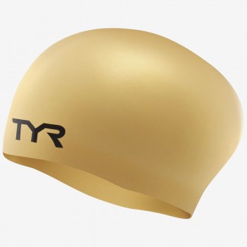 Шапочка плавательная TYR Long Hair Wrinkle-Free Silicone Cap (LCSL)