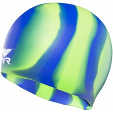 Шапочка плавательная TYR Multi Silicone Swim Cap (LCSM)