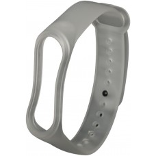 Ремешок для фитнес трекера Xiaomi Mi Band 3 / 4 / 5 Clear Silicon
