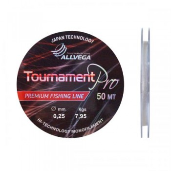 Леска зимняя Allvega Tournament Pro 50м поводковая