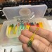 Готовый набор силиконовых приманок виброхвост RuBaits Fire Vib 1.9" (16 шт.) Готовый набор силиконовых приманок виброхвост RuBaits Fire Vib 1.9" (16 шт.)