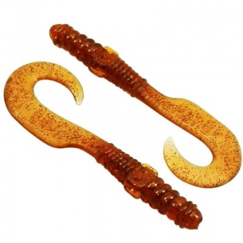 Комплект рыболовных силиконовых приманок твистер RuBaits Long Twister 4" (4 шт.)