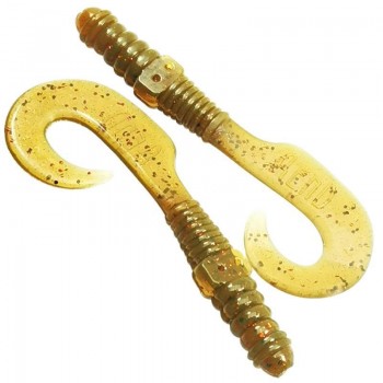 Комплект рыболовных силиконовых приманок твистер RuBaits Long Twister 4" (4 шт.)