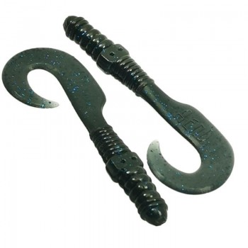 Комплект рыболовных силиконовых приманок твистер RuBaits Long Twister 4" (4 шт.)