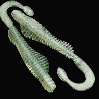 Комплект рыболовных силиконовых приманок твистер червяк RuBaits Belly Twister 5" (3 шт.)