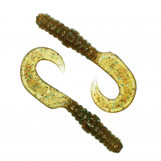 Комплект рыболовных силиконовых приманок твистер RuBaits Classic Twister 2.3" (8 шт.)