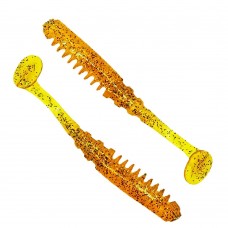 Комплект рыболовных силиконовых приманок виброхвост RuBaits Fire Vib 2.8" (7 шт.)