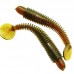 Комплект рыболовных силиконовых приманок виброхвост RuBaits Leader Ribster 3.8" (6 шт.) Комплект рыболовных силиконовых приманок виброхвост RuBaits Leader Ribster 3.8" (6 шт.)