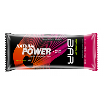 Батончик Powerup Bar Fruit+Nuts