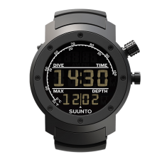 Часы с глубиномером Suunto Elementum Aqua Black Ruber / Dark Display (REF SS014528000)