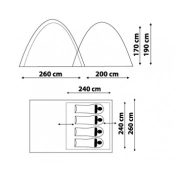 Палатка Canadian Camper Grand Canyon 4