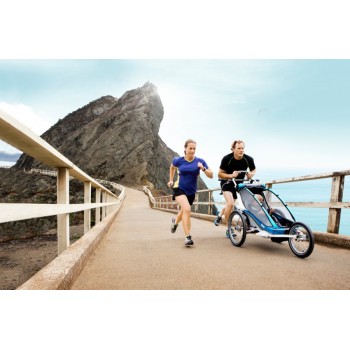 Коляска детская Thule Chariot CX 2 Bordo