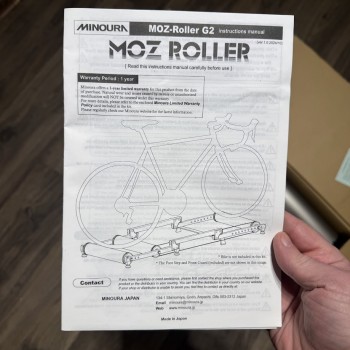 Велостанок роликовый Minoura MoZ Roller G2 (04003455)