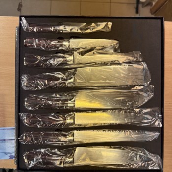 Набор кухонных ножей с лазерным узором под дамасскую сталь Xiaomi Spetime (03KN8)