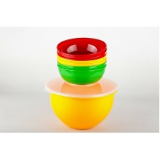 Набор Solaris 6 мисок 0,6л. в контейнере 3л. (1606)