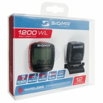 Велокомпьютер Sigma Sport BC 1200 Plus Wireless (01960)