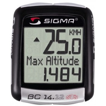 Велокомпьютер Sigma Sport BC 14.12 STS Alti (04160)
