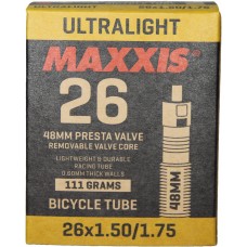Велокамера Maxxis Ultralight 26 x 1.50 / 1.75 вело ниппель (IB59763900)