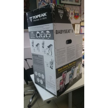 Детское велокресло с багажником Topeak BabySeat II & BabySeat II Disc Mount Rack (TCS2205)