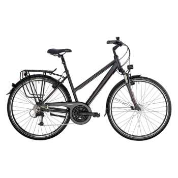 Велосипед туристический BERGAMONT SPONSOR LADY (2014) GREY / RED / BLACK (MATT)