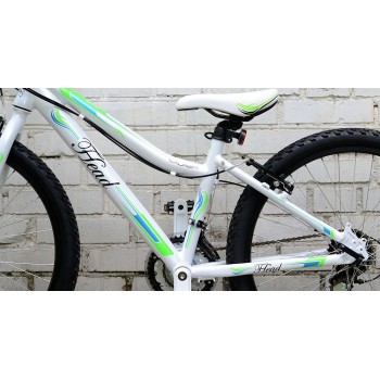 Велосипед подростковый HEAD LAUREN 24 (2014) White / Green