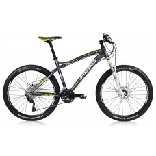 Велосипед горный HEAD X-SHAPE II 26 (2014) Grey Matte / Yellow